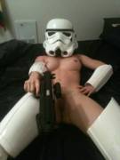 You're a little to short..sexy to be a stormtrooper