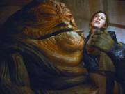 Leia and Jabba