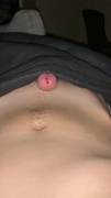 filling up my belly button :)