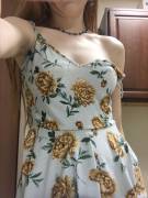 My dress ended up [f]alling off at work, oh no!