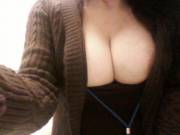 In the elevator at work...have to cover up quick.....Mil[F]