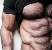 I love hairy, muscle men