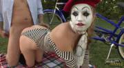 Lexi Belle is a great mime