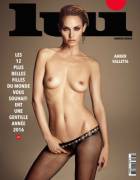 Twelve topless supermodels for Lui Magazine