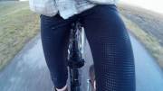 [f]ind the pee] peeing while riding my bike
