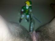 Link [f]inds himself in the golden water temple ;)