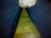 Peed in my [f]avorite pair of jeans. ;)
