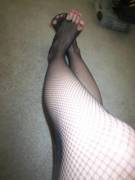 Cutting up my fishnets...