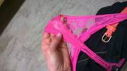 Save This Pink Thong With 2 Days Wear From The Wash! Tonight Only ฮ!! Includes Extras!! [Selling] [7] [Lookie] [Gusset Peek]