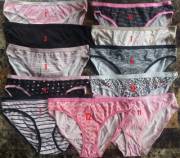 [Selling][Lookie] FLASH SALE! Only ฤ! Help me make room for new panties! Take a pick from all of my VS cotton bikinis and hiphuggers!