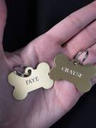 Aww our personalised name tags