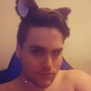 [M]y first kitty ears and collar :3