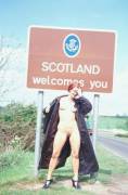 Scotland welcomes her