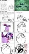 A ragecomic, but there is literally nowhere else I could submit this. Relevant to clop.