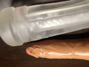 I ruined a couple of my toys with careless storage. Leaky silicone lube container vs. silicone toys...