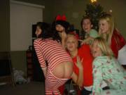 Christmas pajama party (x-post from r/Mooning).