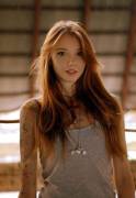 Russian model Olesya Kharitonova [xpost /r/redheads]