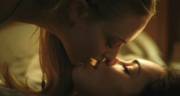 Megan Fox &amp; Amanda Seyfried kissing gif