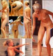 Gwyneth Paltrow showing pubes