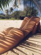 Hailey Pandolfi - Palm leaf shadows