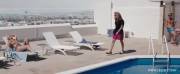 Amber Heard - Topless sunbathing at the Pool - The Informers