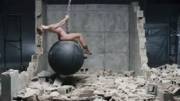 Miley Cyrus in new video "Wrecking Ball"