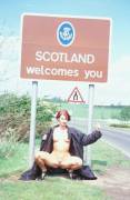 She should work for the Scottish Tourist Bureau