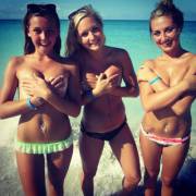 3 college girls