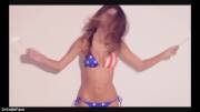 Ashley Sky celebrating Murica's Independence - posted today because if it'd been yesterday, the patriotism would've ignited the atmosphere