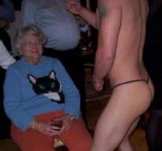 My mom hired a stripper for my grandma's birthday [xpost /r/funny]