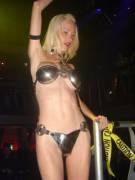 DJ Penelope Tuesdae (AKA Jill Janus of Huntress) at Vision Nightclub, 2003