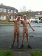 Scally Lads Naked in the Street [x-post from /r/scally]