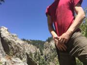 After a bit of rock climbing in Boulder Canyon