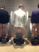 Fun at the urinals