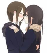 It is finally getting cold where I live, so here is a winter themed yuri album!