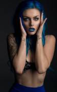 Beauty in blue (x-post /girlswithneonhair)