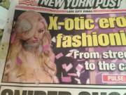 [Proof] Cum on the front page of the New York Post