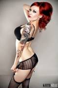 Redhead with Tattoos