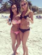 Beach girls.
