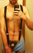 I was bored and found my suspenders :P