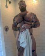 Muscular, Hairy and Tattooed (X-Post /r/insanelyhairymen)