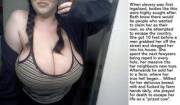 [caption] When slavery is legalized, big breasts are just begging to get you turned into a hucow