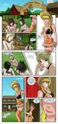 [comic] Milking day at Konoha farm (3 pages, Naruto)