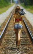 Walking down the traintracks