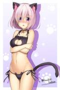 And now I'm in love. (Original Artwork of Shielder from Fate/grand order by Benitsuki Tsubasa)
