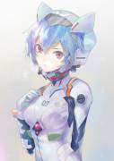 Do plugsuits count? (xpost from /r/ReiAyanami)