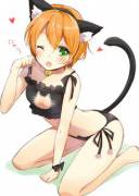 Rin as a Cat Girl