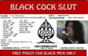 Black Cock Slut ID