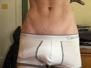 New underwear are quite the tight fit...