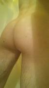 Feeling horny so I shaved myself smooth then played with my hole in the shower.